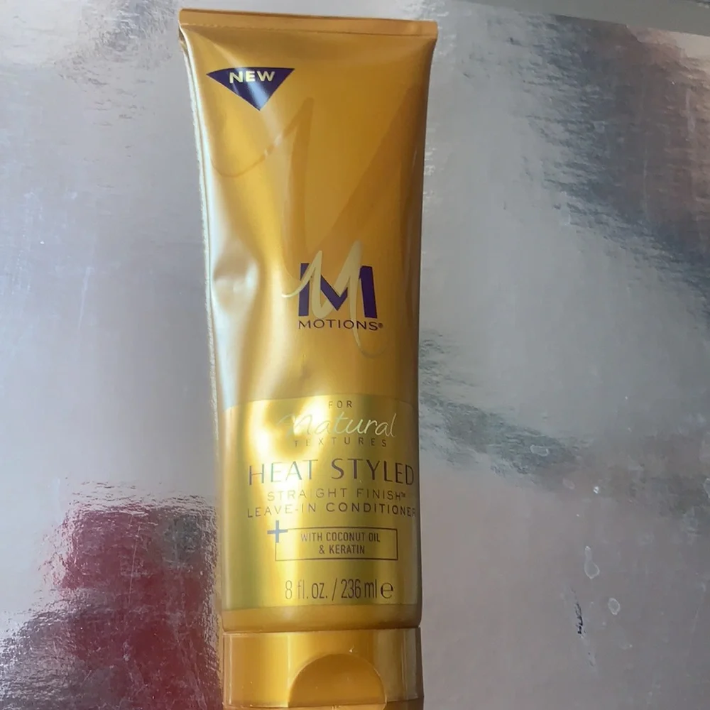 MOTIONS FOR NATURAL TEXTURES LEAVE-IN CONDITIONER COCONUT OIL KERATIN NEW